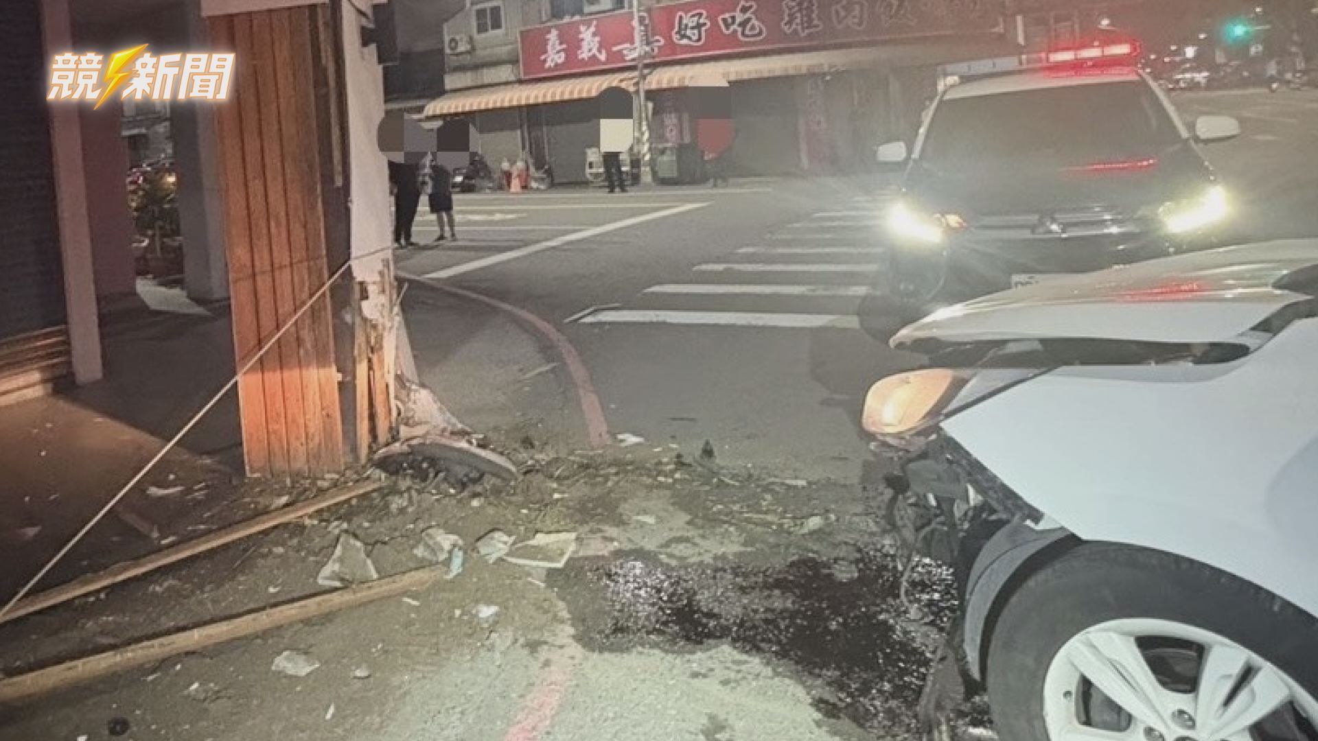 【社會】毒駕失控撞柱釀禍 高雄35歲男武廟路肇事最高恐罰18萬