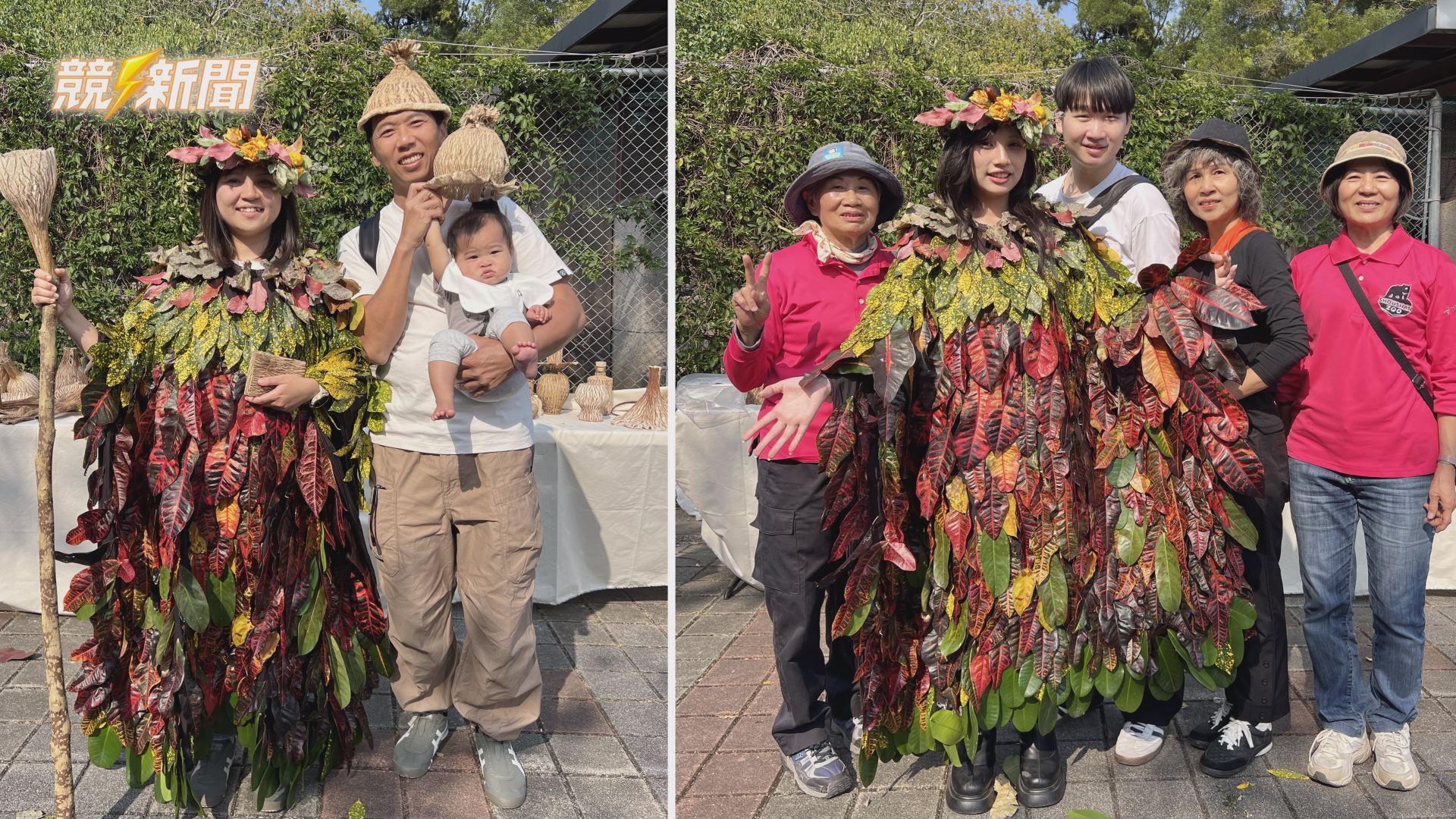 【地方】高雄壽山動物園植樹節變身自然教室 親子手作樹葉皇冠齊種珍稀樹苗