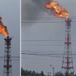 【環境】高雄中油林園廠突發黑煙火光 壓縮機異常觸發燃燒塔環保局開罰