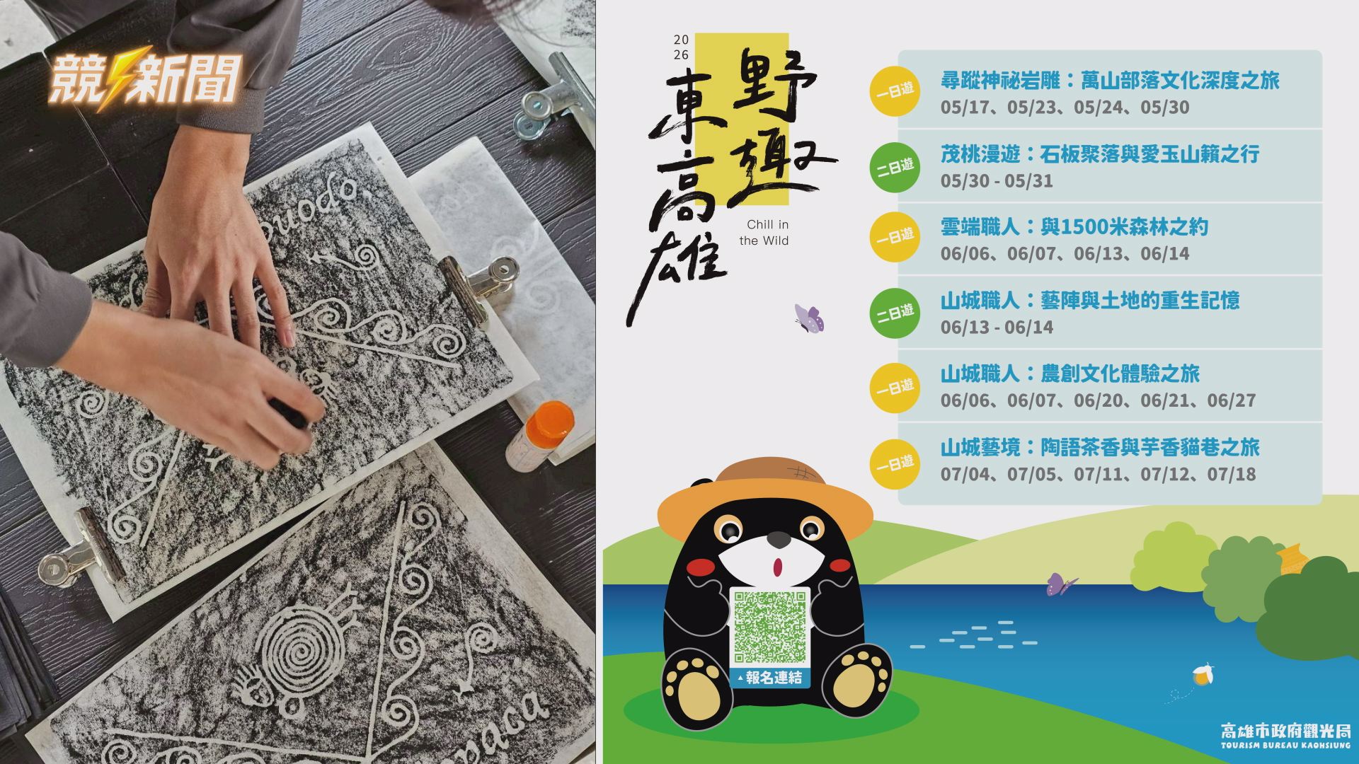 【觀旅】解鎖東高雄森林祕境！5月「野趣山城」深度遊開跑