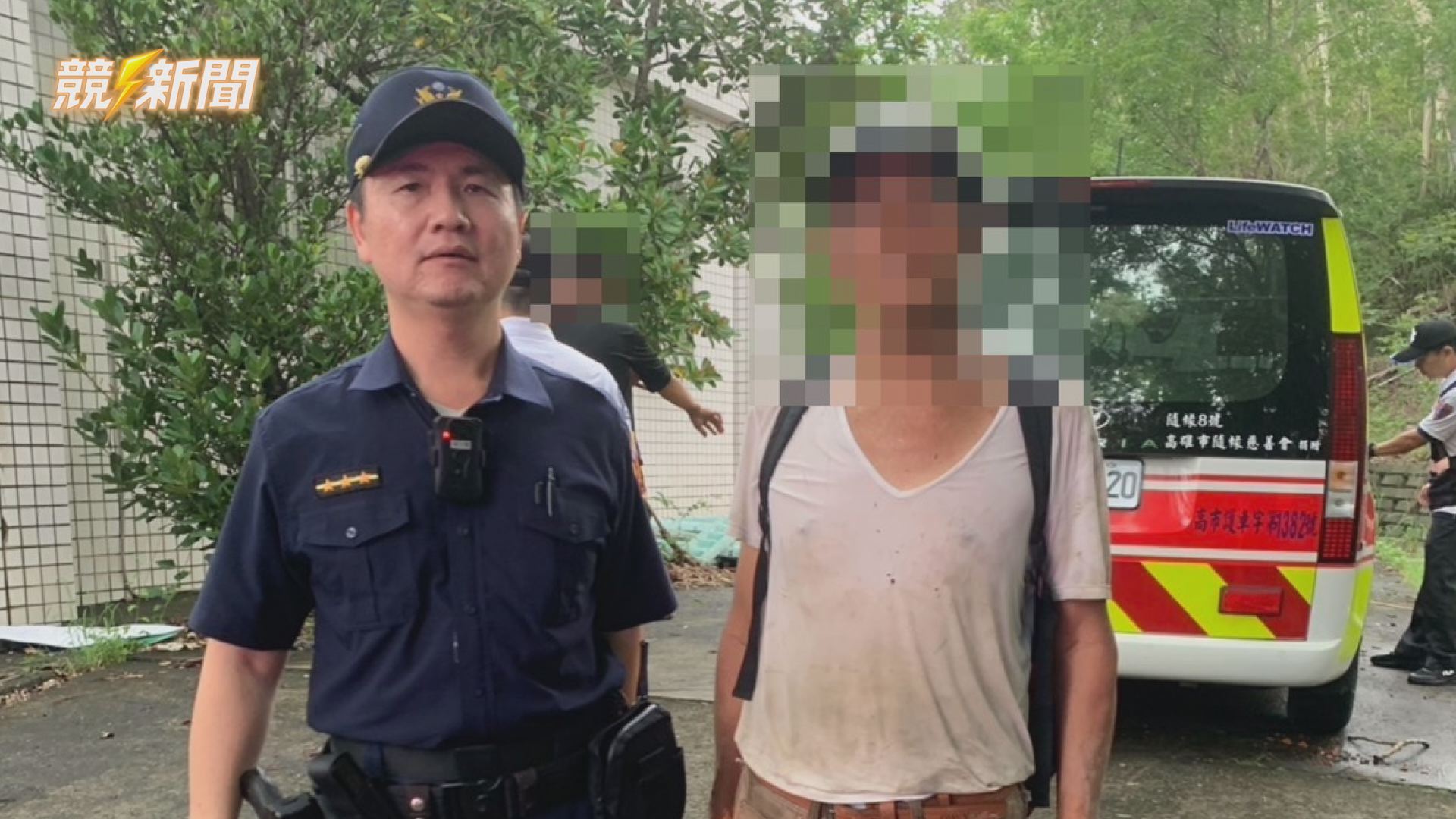 【社會】高雄燕巢男子誤信導航受困泥火山山區 警消冒雨搜尋助脫困
