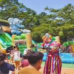 【觀旅】高雄壽山動物園水樂園週末最終場！泡泡秀與恐龍派對陪親子放電
