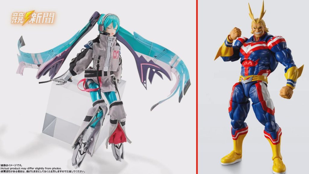 高雄駁二展覽展出初音未來與歐爾麥特模型