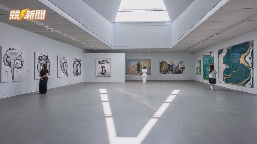 高雄市立美術館鄭建昌展覽空間與作品