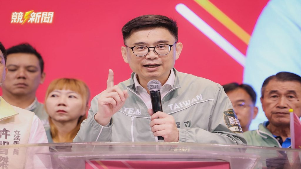 高雄市長候選人賴瑞隆發表托育與產業政策演說