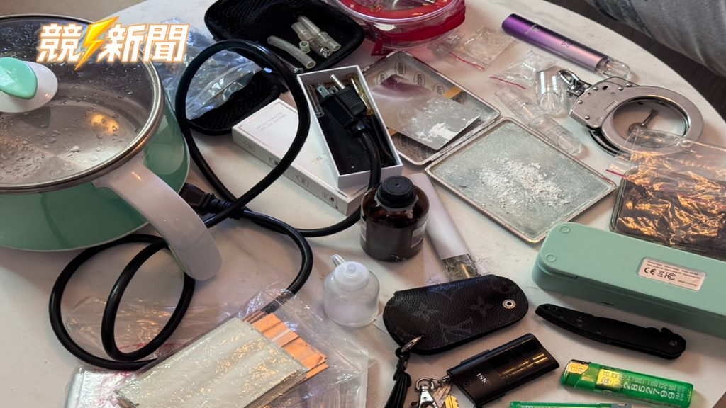 高雄左營喪屍煙彈分裝場查扣製毒工具