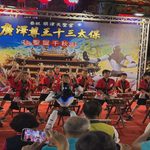 【文教】高雄旗津天聖宮十三太保生日 AI機器人尬太鼓隊熱鬧祝壽